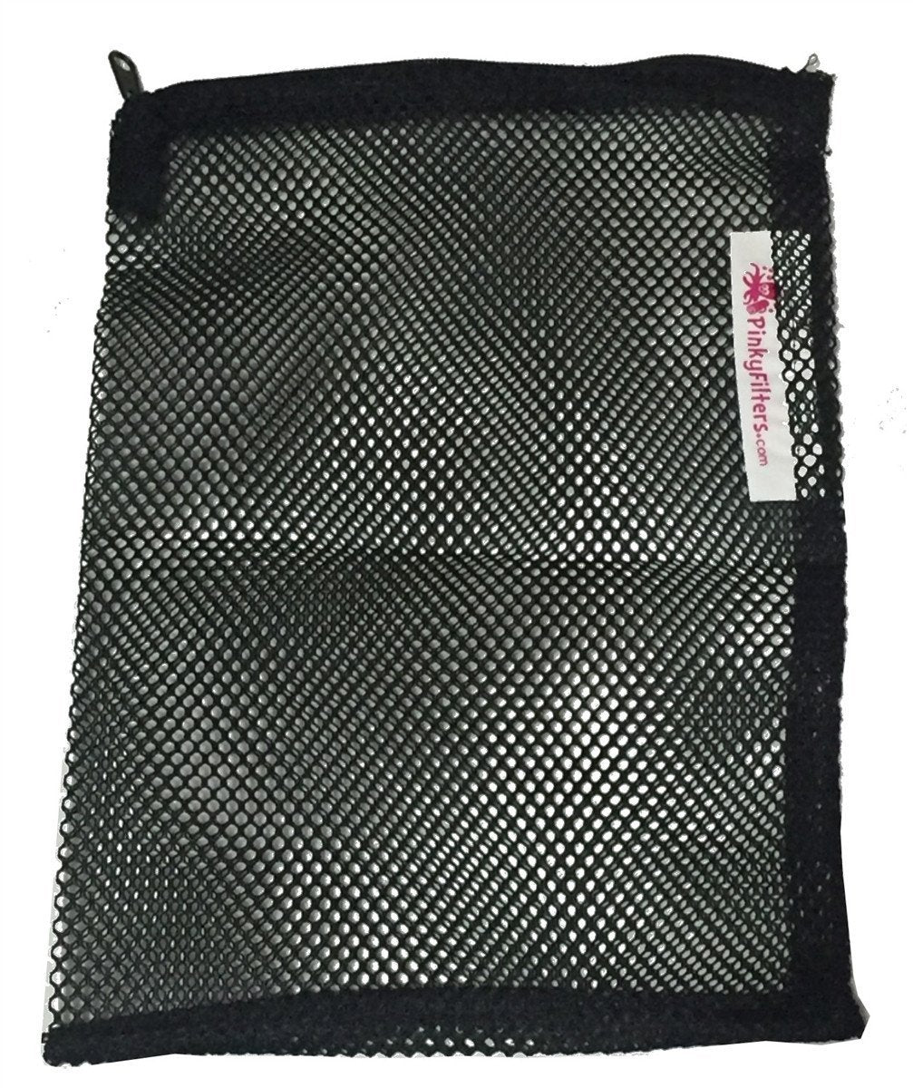 ARELENE 16 PCS Aquarium Mesh Media Filter Bags, Nylon Media Filter Mesh  Bags with Zipper (for Particulate Carbon), Bio Balls